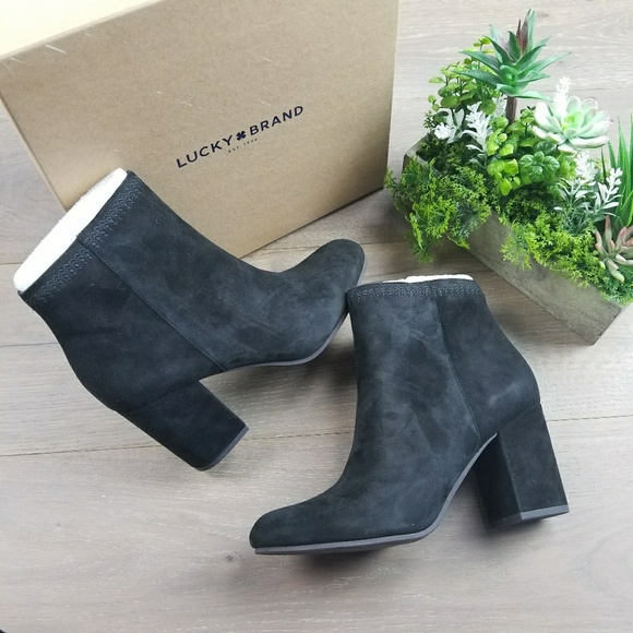 Lucky Brand Shoes - LOWEST Lucky Brand Salmah 2 Block Heel Ankle Boot